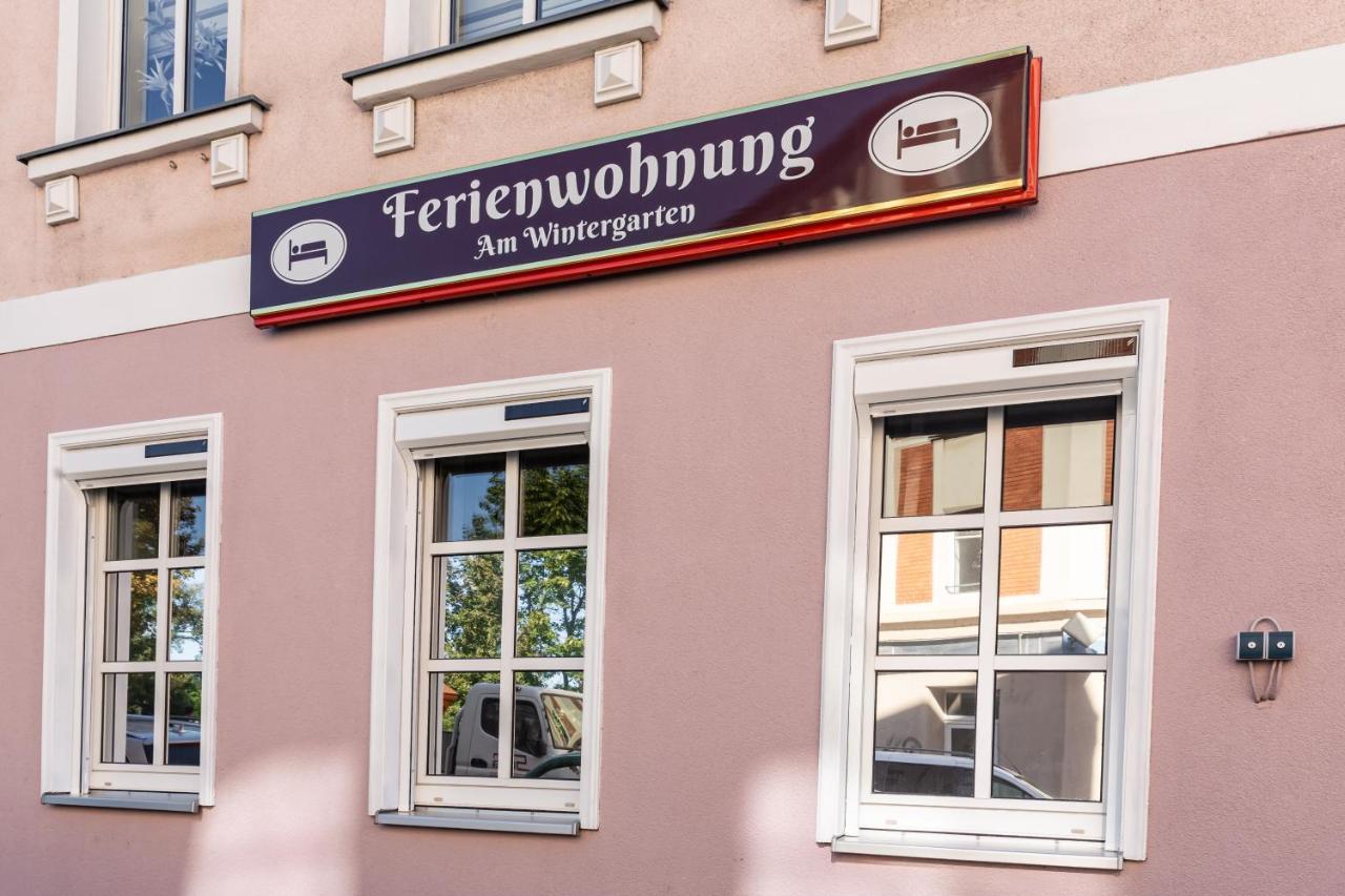 Ferienwohnungen Am Wintergarten Gera Exterior foto